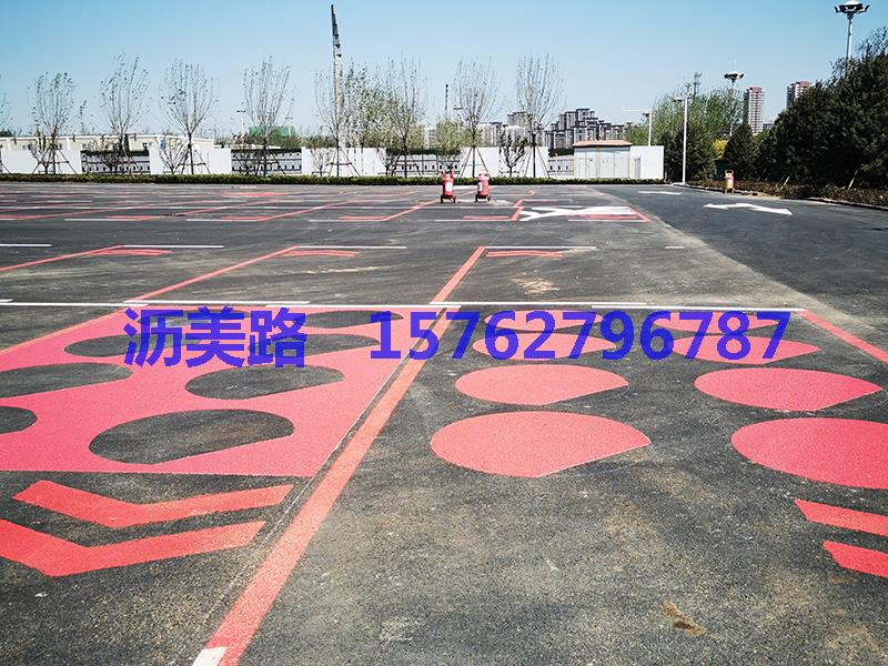 LML水性高耐磨彩绘路面