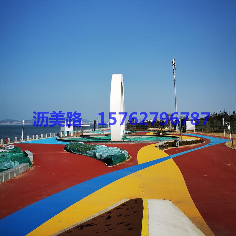 烟台海湾广场彩绘
